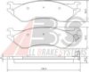 DODGE 5102061AA Brake Pad Set, disc brake